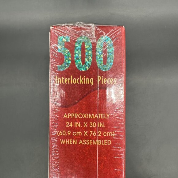 Springbok Christmas Tree 500 Piece Jigsaw Puzzle Special Shaped Holiday Sparkle - Picture 7 of 7